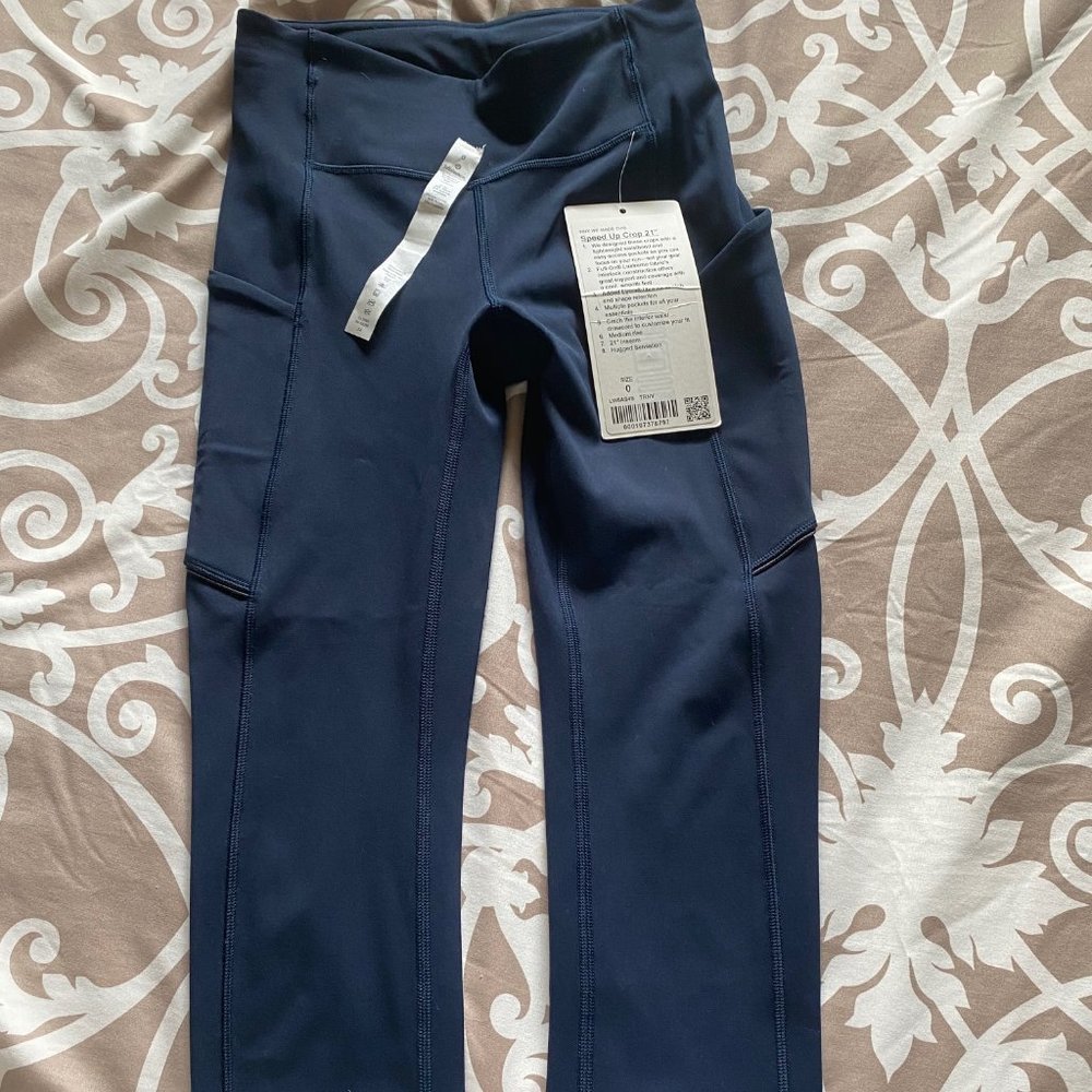 Lululemon Cropped Leggings Size 0